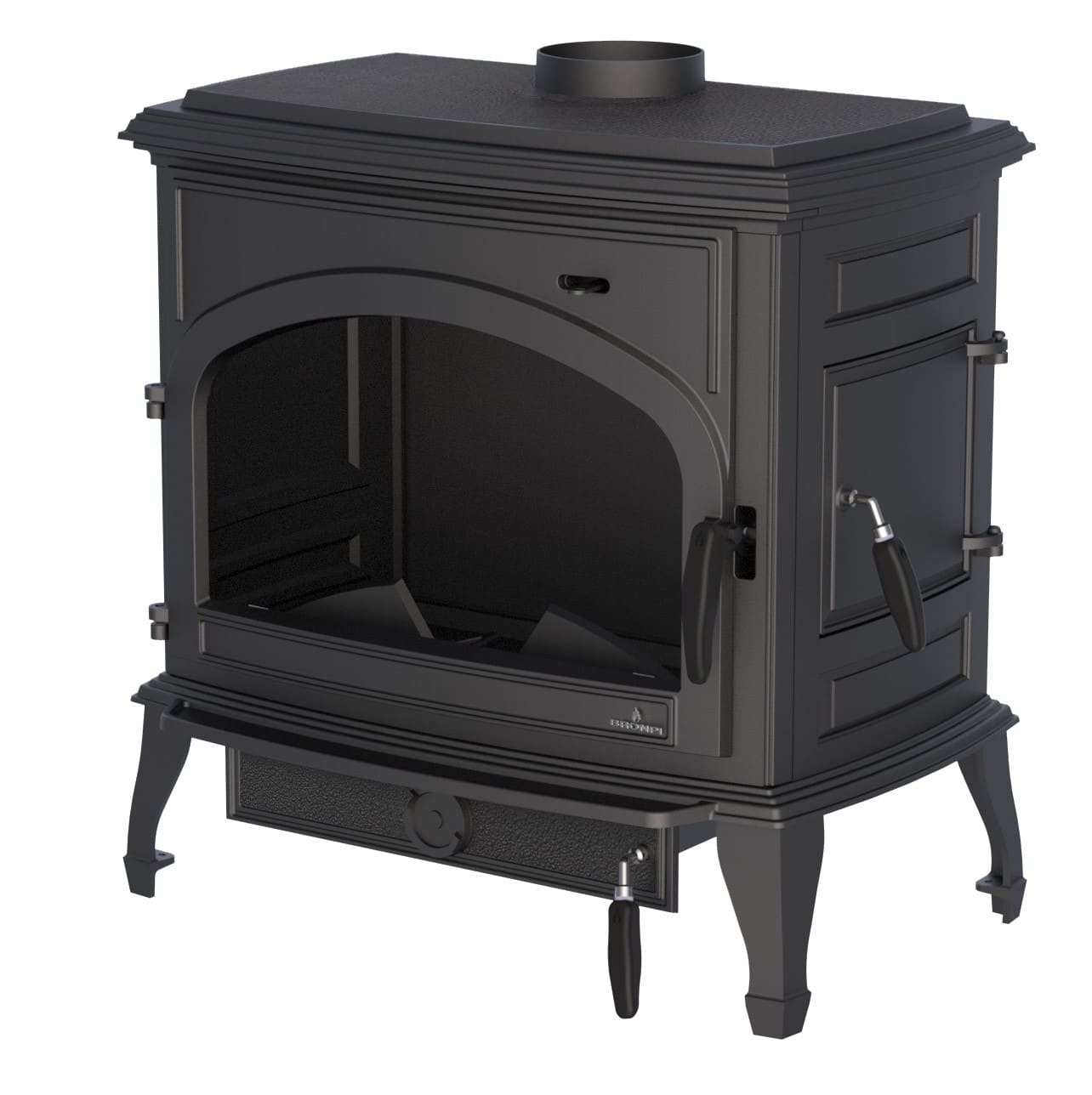 Gusseisen-Holzofen - BRONPI Etna 11.3 kW