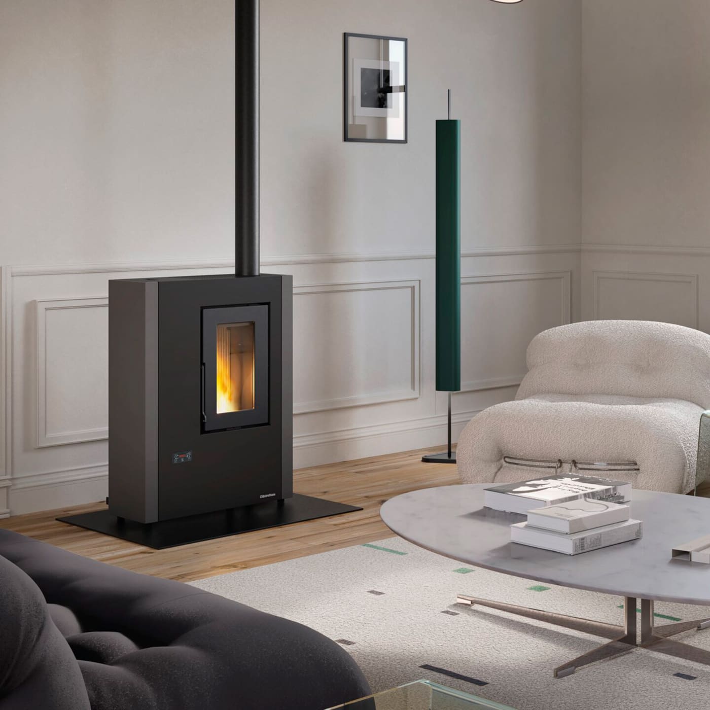 Extraflame Luisella 5.0 Maxi Graphitgrau