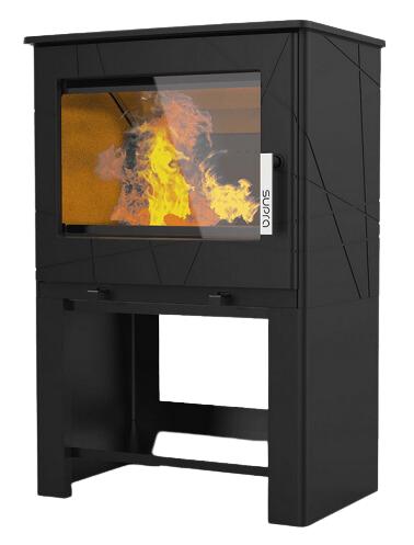 Holzofen raumluftunabhängig aus Gusseisen - SUPRA Adam Bûcher 7,3 kW