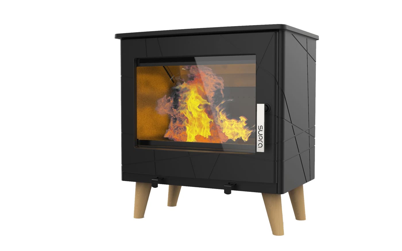 Holzofen raumluftunabhängig aus Gusseisen - SUPRA Stina 7,3 kW