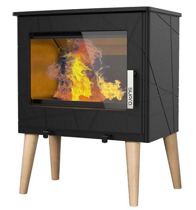 Holzofen raumluftunabhängig aus Gusseisen - SUPRA Usko 9,1 kW