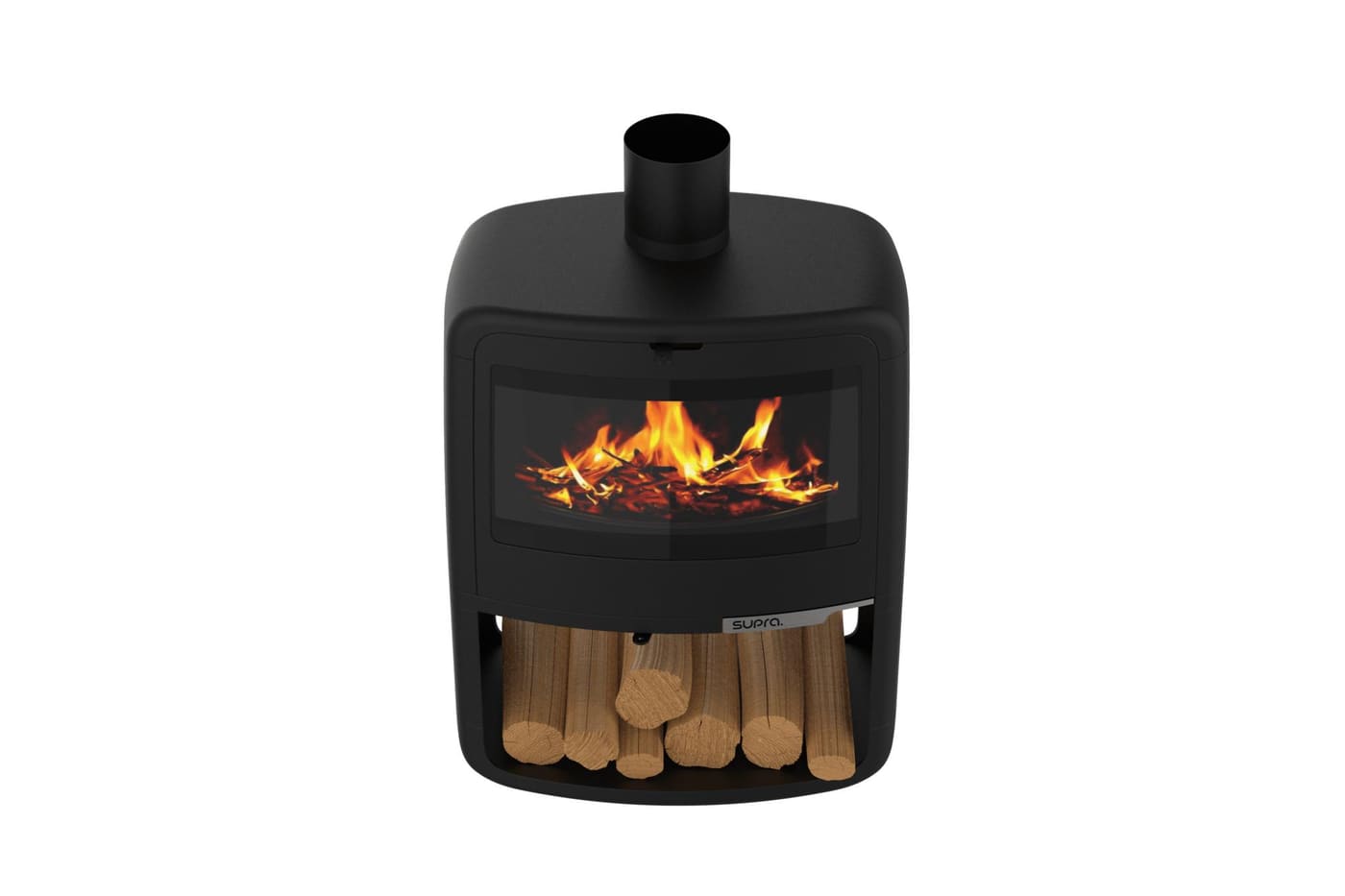 Gusseisen-Holzofen - SUPRA Paul Bûcher 10 kW