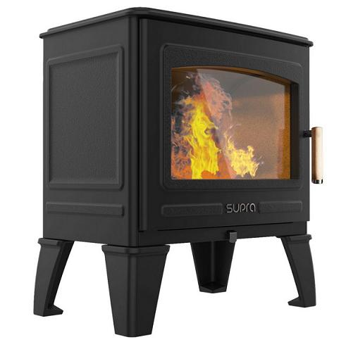 Holzofen anschließbar aus Gusseisen - SUPRA Georges 6.7 kW