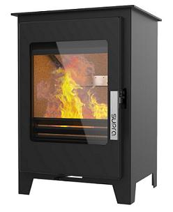 Holzofen raumluftunabhängig aus Gusseisen - SUPRA Oscar 4,8 kW
