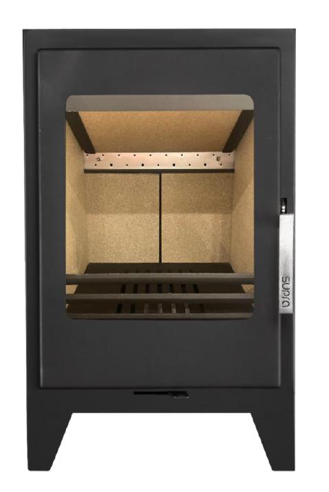 Holzofen raumluftunabhängig aus Gusseisen - SUPRA Oscar 4,8 kW
