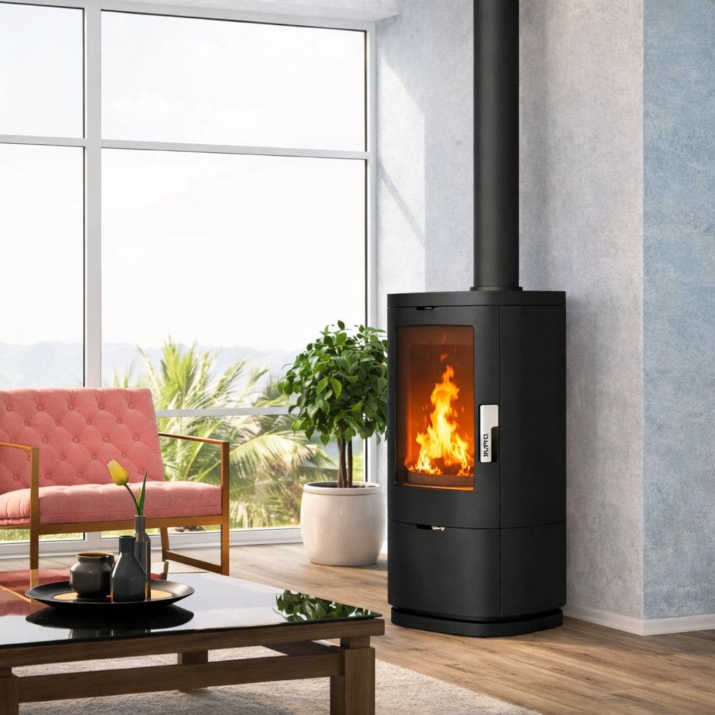 Gusseisen-Holzofen -SUPRA Maonie 11.5 kW