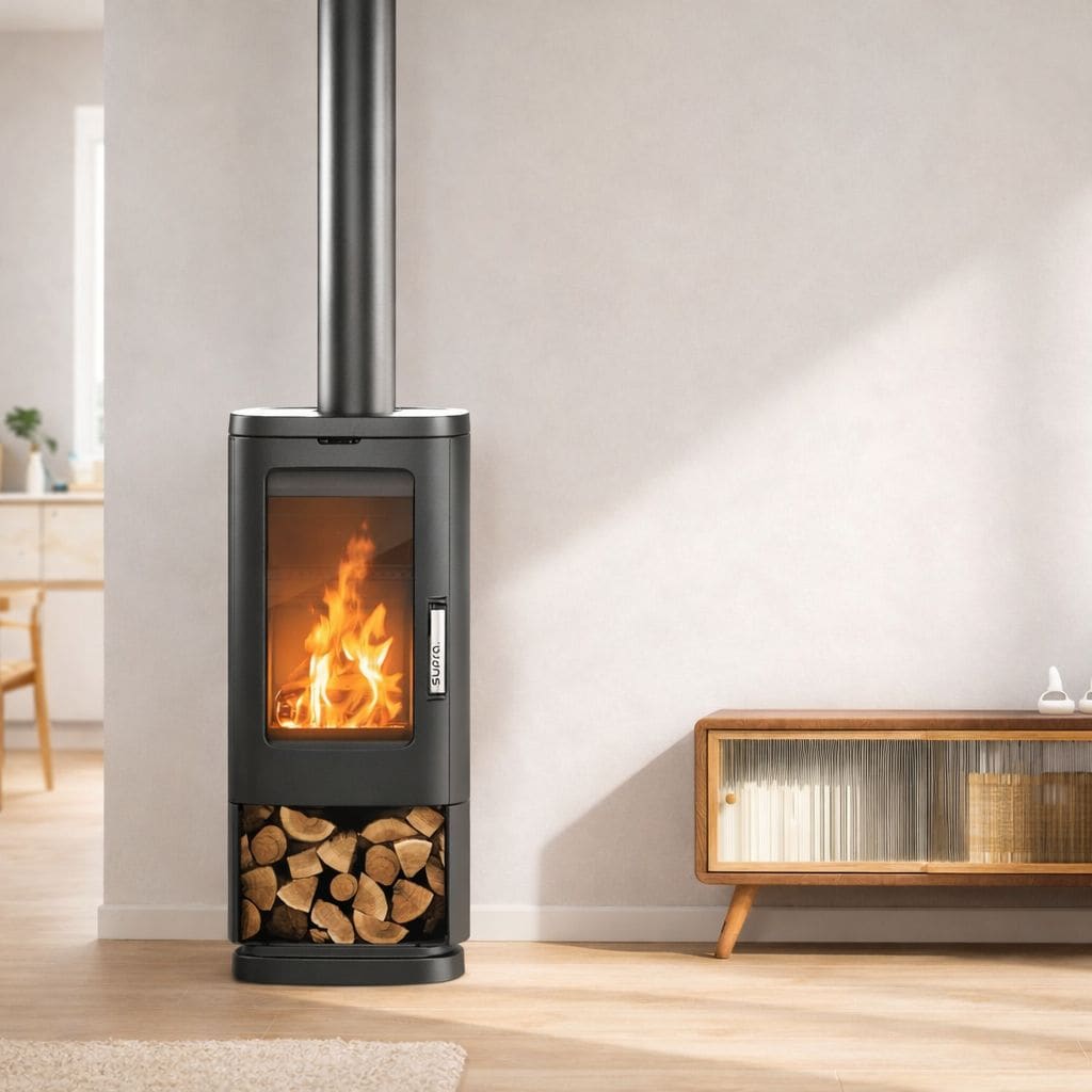 Gusseisen-Holzofen -SUPRA Maonie Bûcher 11,5 kW