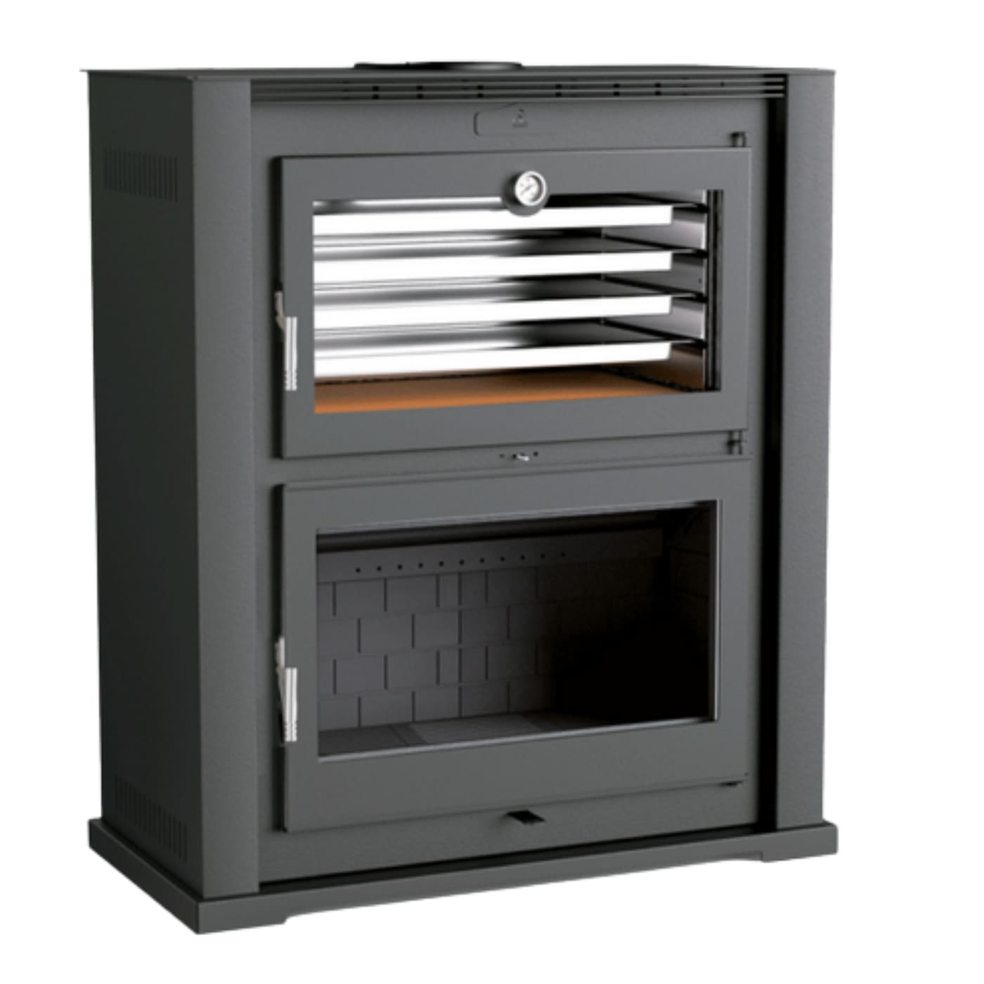 Holzofen mit Backfach - FIREMATIC Baltimore 10.9 kW