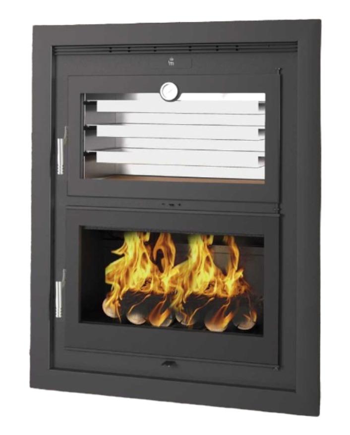 Holzeinsatz mit Backfach - FIREMATIC Nashville 10.9 kW