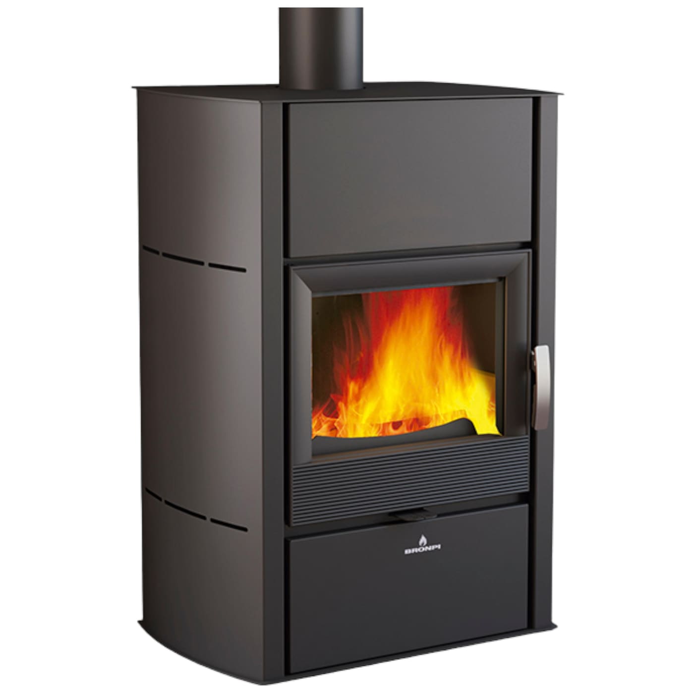 Holzofen bouilleur anschließbar - BRONPI HydroNova Plus 15 kW