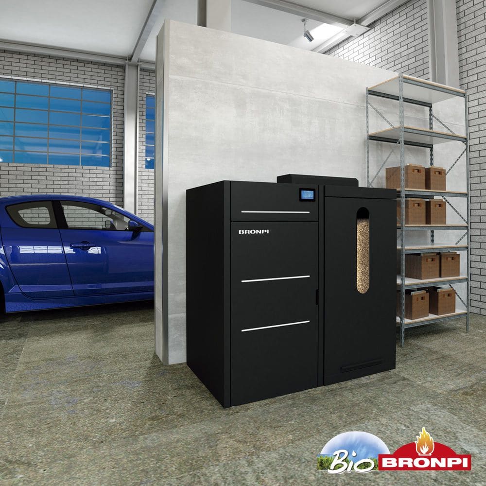 Pelletkessel - BRONPI HydroTex 26 kW