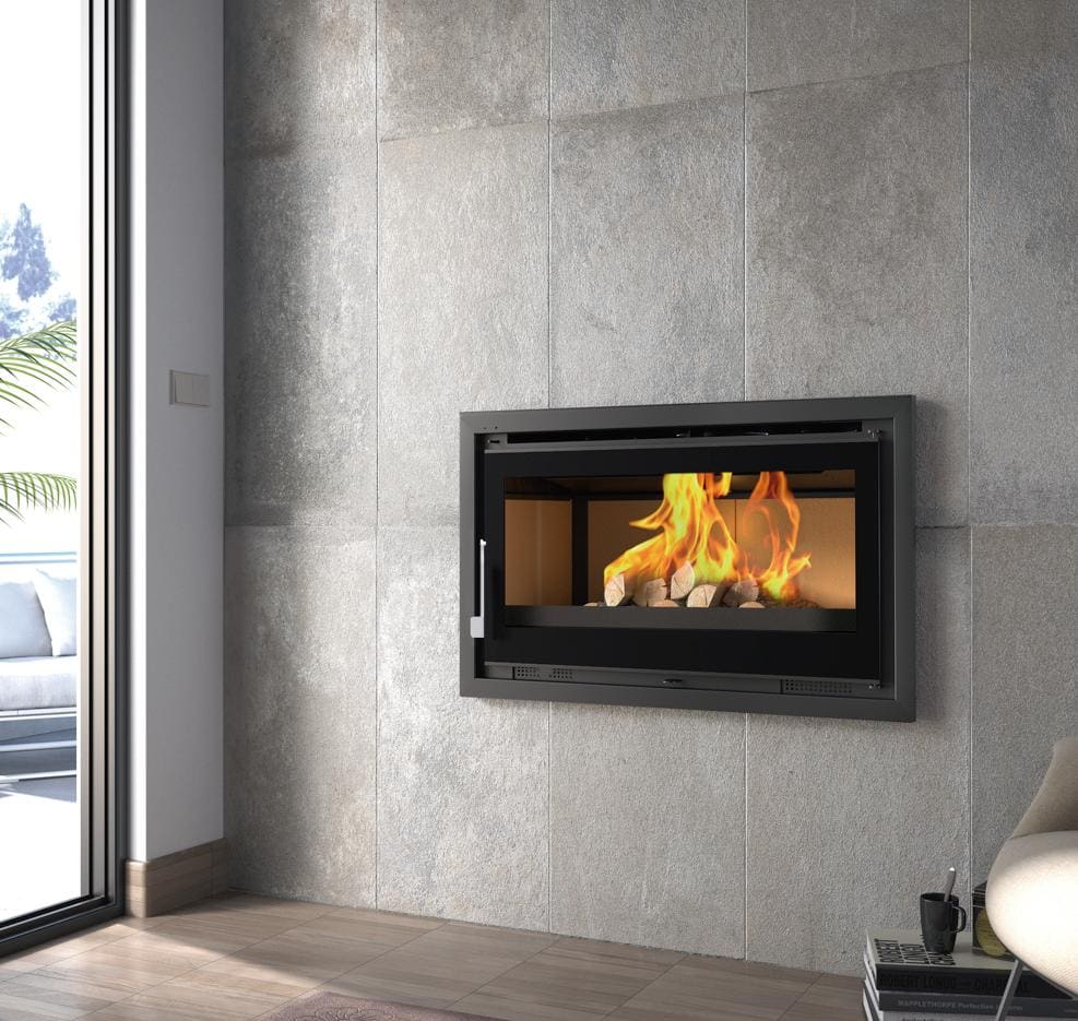 Holzeinsatz belüftet, kanalisierbar - FIREMATIC Mora 13,3 kW