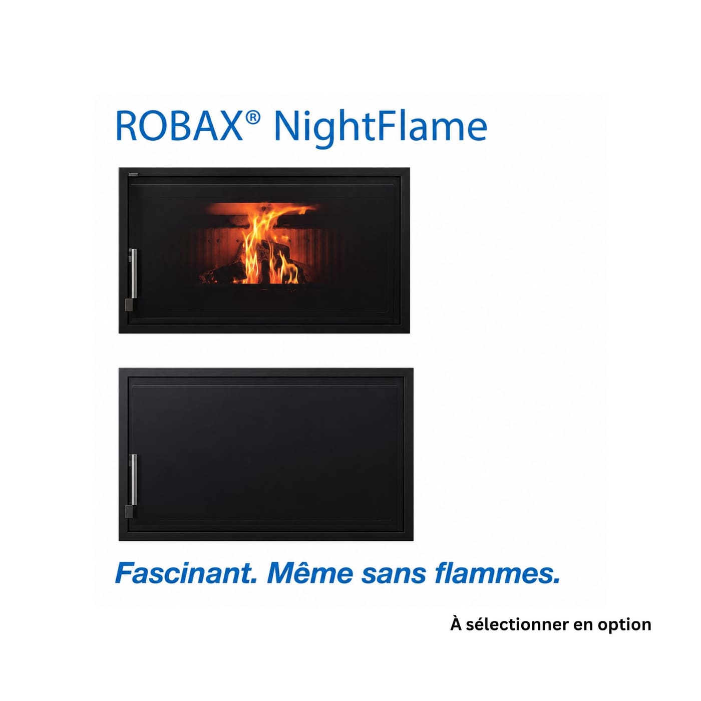 Holzeinsatz belüftet, kanalisierbar - FIREMATIC Mora 13,3 kW