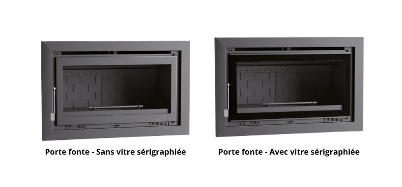 Ventilated wooden Einsatz - FIREMATIC Nara 12,6 kW