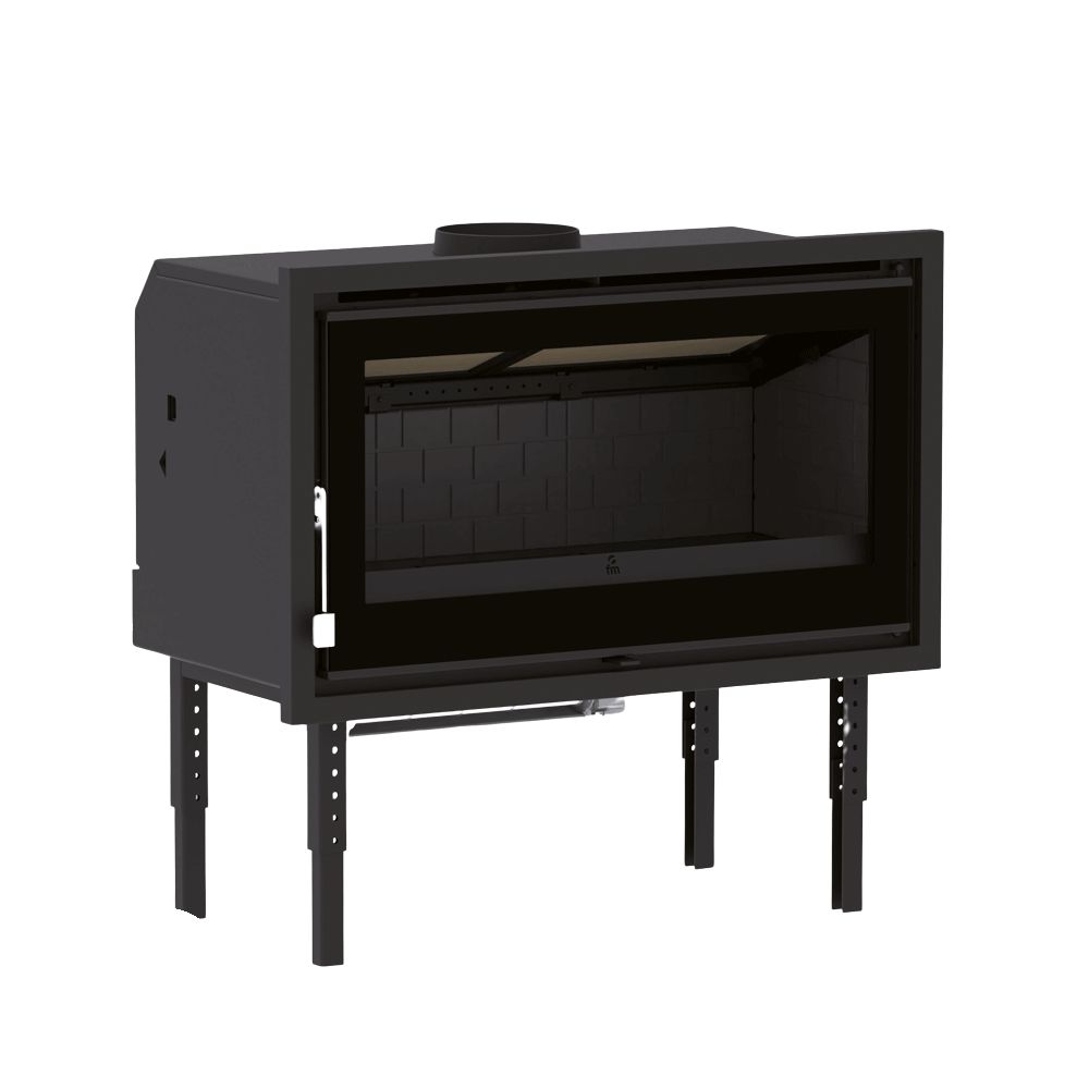 Belüfteter Holzeinsatz anschließbar silencieux - FIREMATIC Halifax - LV 14,5 kW
