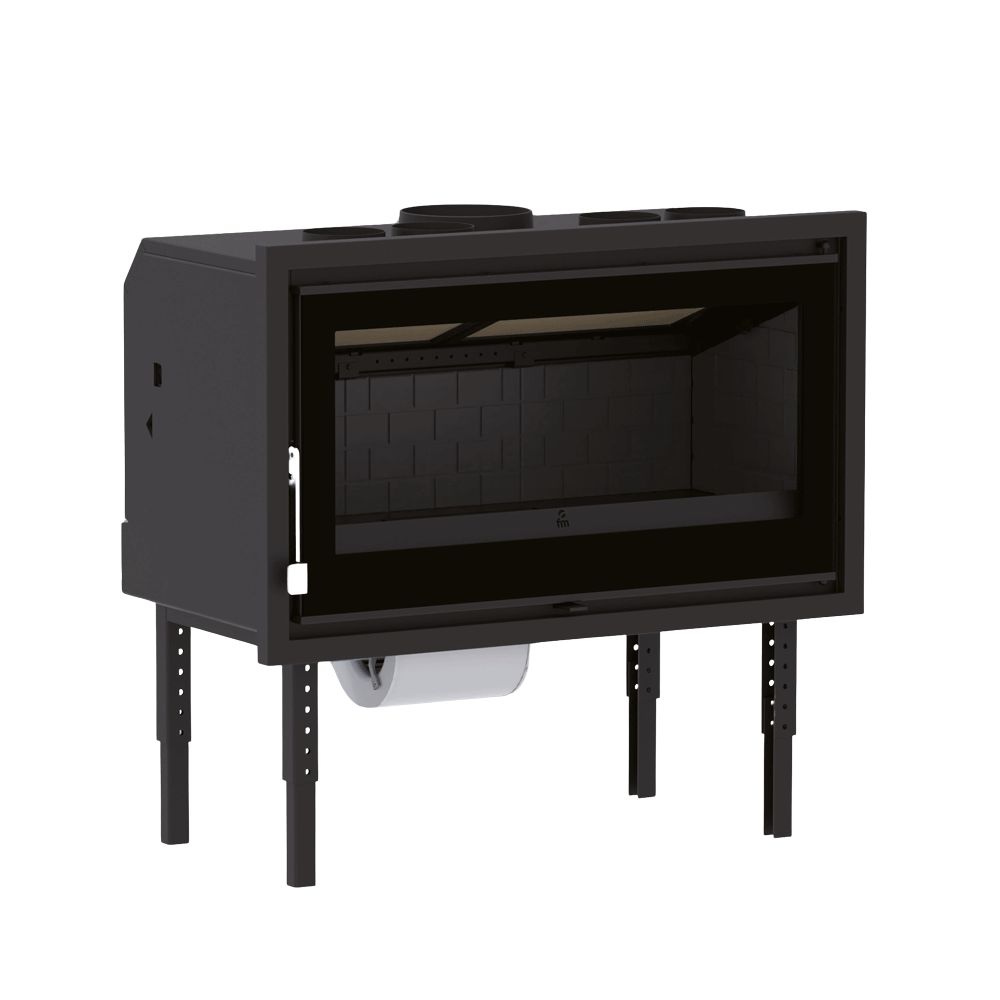 Belüfteter Holzeinsatz anschließbar silencieux - FIREMATIC Halifax - LV 14,5 kW