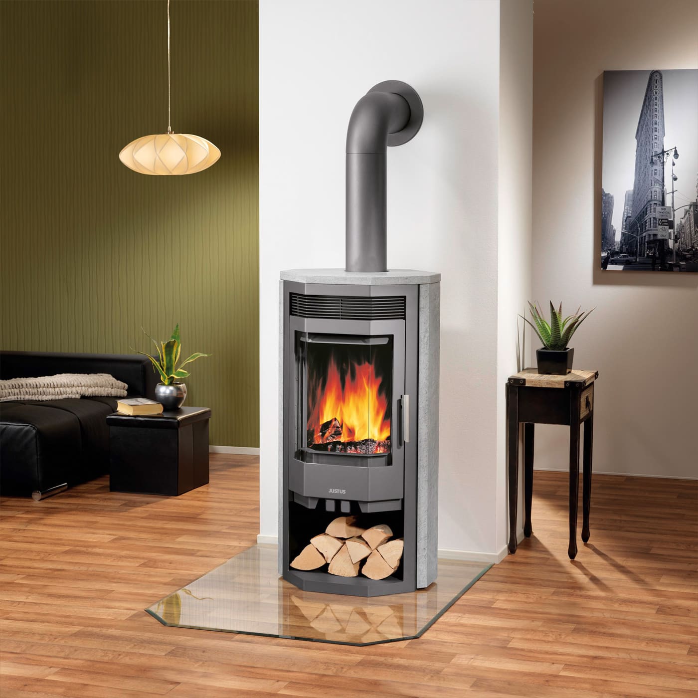 Justus Usedom 7 Kaminofen 7 kW Speckstein