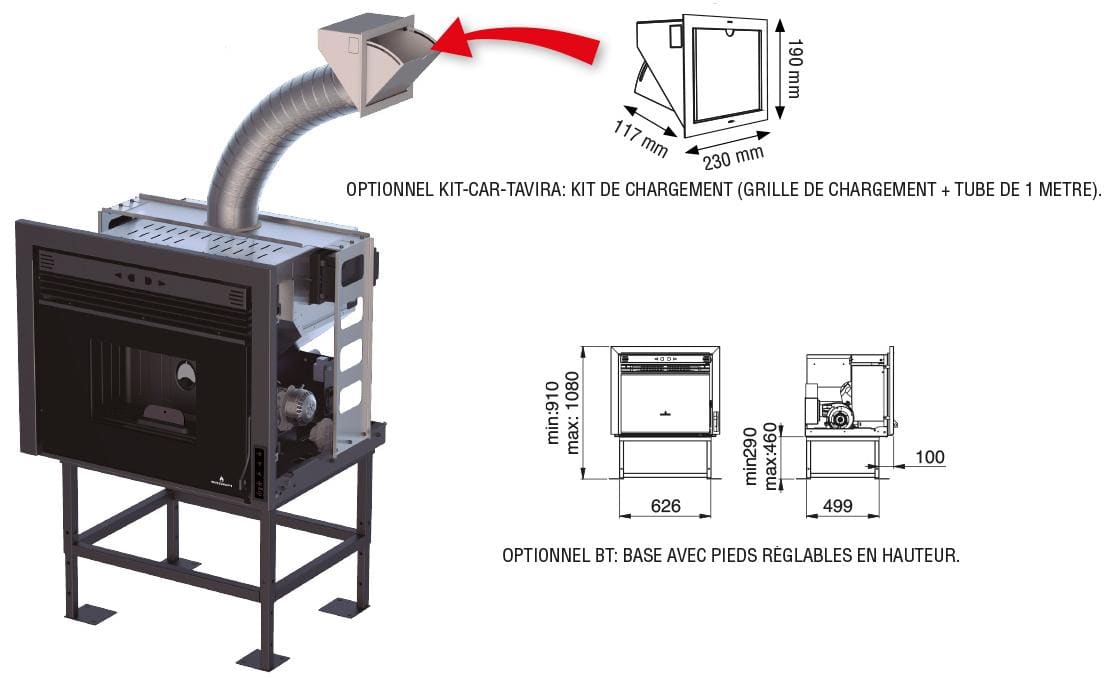 Kit de chargement für modèle Neva - BRONPI