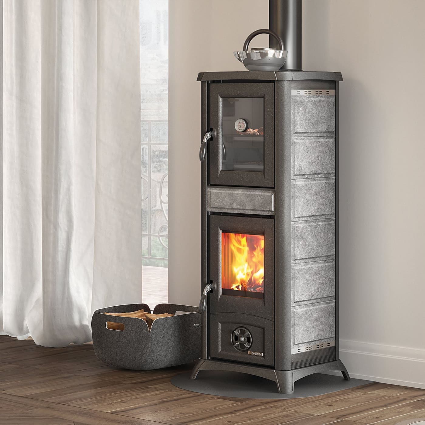 La Nordica Gemma Forno 165 Naturstein Kaminofen