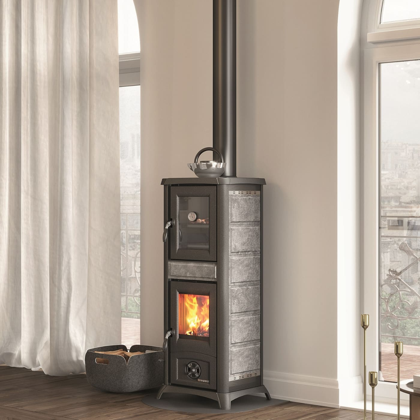 La Nordica Gemma Forno 165 Naturstein Kaminofen