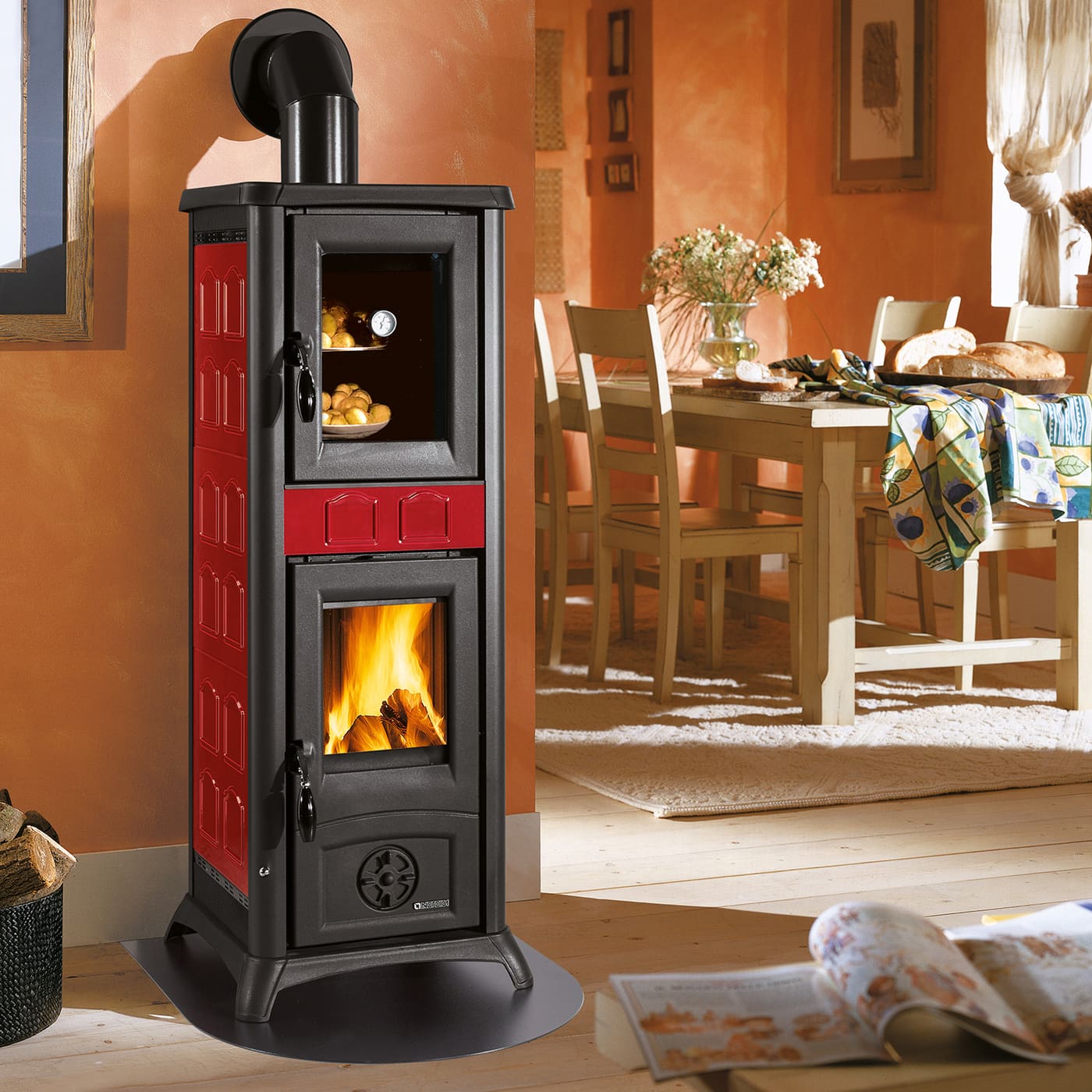 La Nordica Gemma Lean Kaminofen 6,5 kW Speckstein