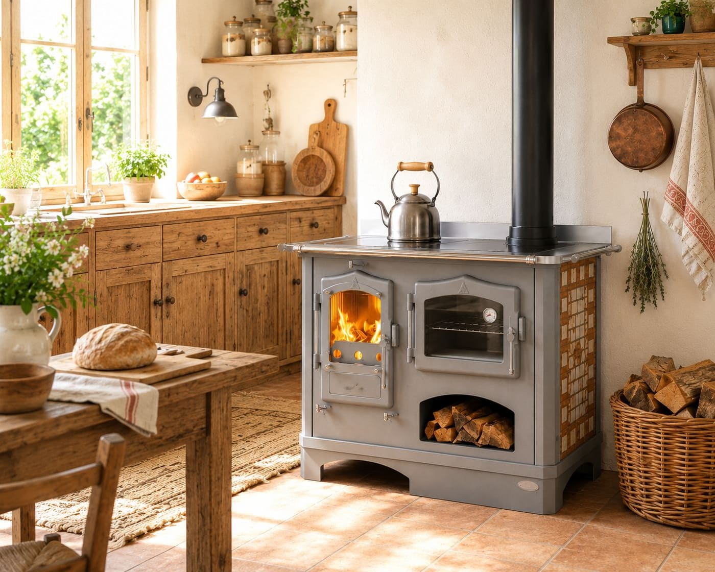 Holz-Küchenherd - LINCAR Deneris 9 kW