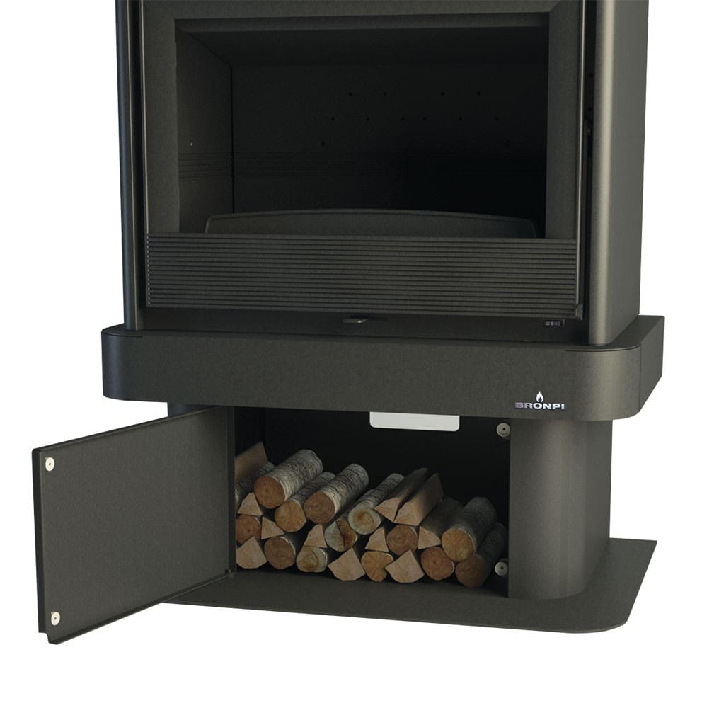 Holzkamin ventilierbar anschließbar - BRONPI Lisboa 12 kW