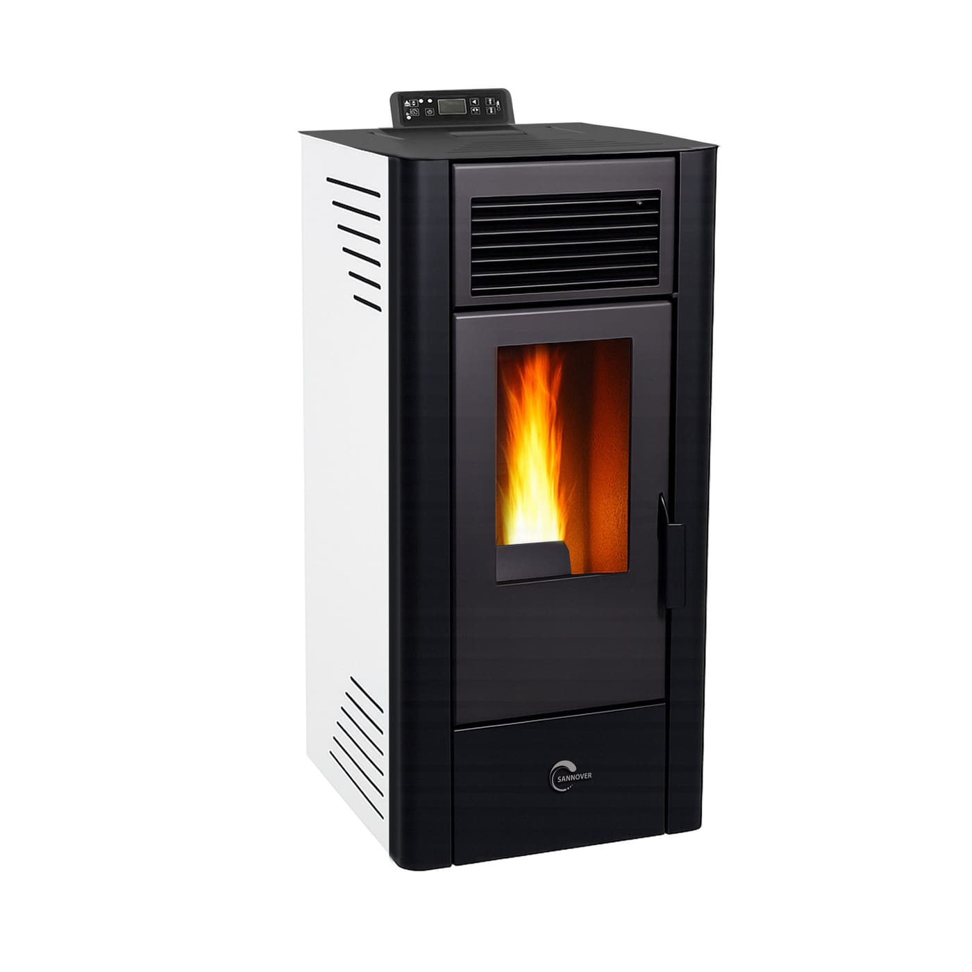 Pelletofen air Anita 11,6 kW weiß Sannover