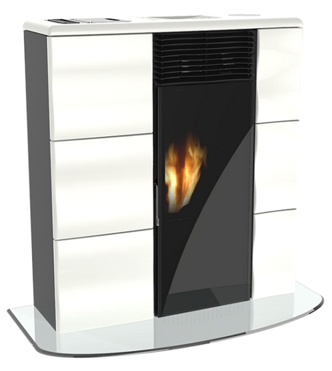 Pelletofen Slim - LINCAR Olga Evo 8.7 kW