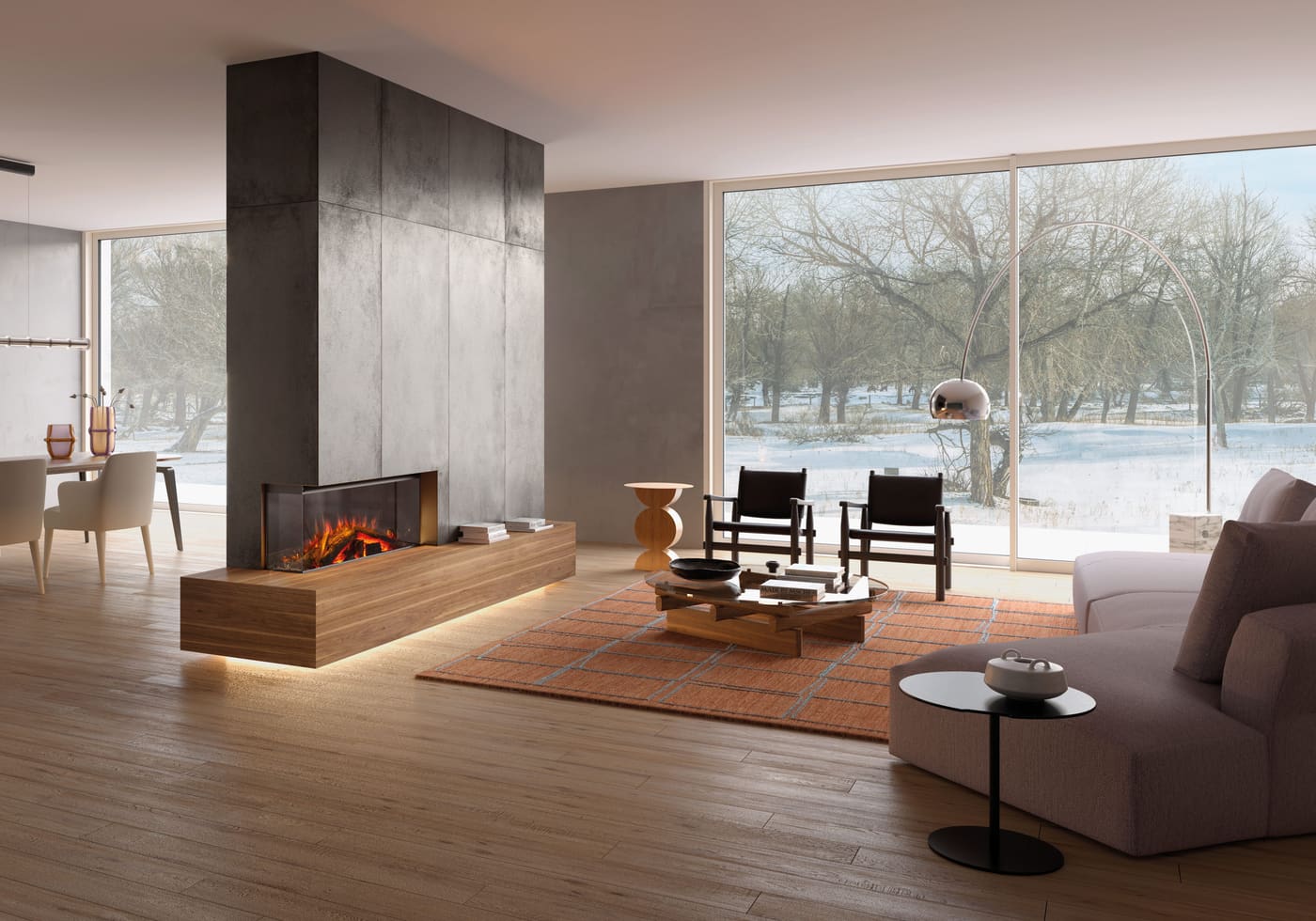 Elektrokamin - LA NORDICA EXTRAFLAME Lumen 1200 2000W