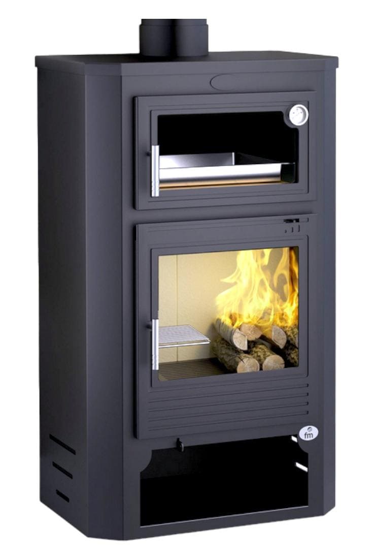 Holzofen mit Backfach - FIREMATIC Austin 11.3 kW