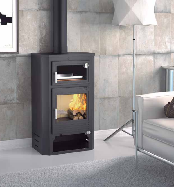 Holzofen mit Backfach - FIREMATIC Austin 11.3 kW