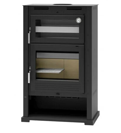 Belüfteter Holzofen mit Backfach - FIREMATIC Kentucky 9,5 kW