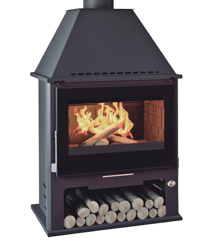 Belüfteter Holzofen - FIREMATIC Boston Luxe 12,6 kW