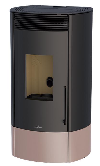 Pelletofen option kanalisierbar - BRONPI Mila 10.3 kW