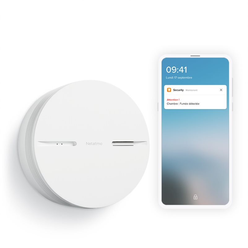 Vernetzter Rauchmelder - NETATMO