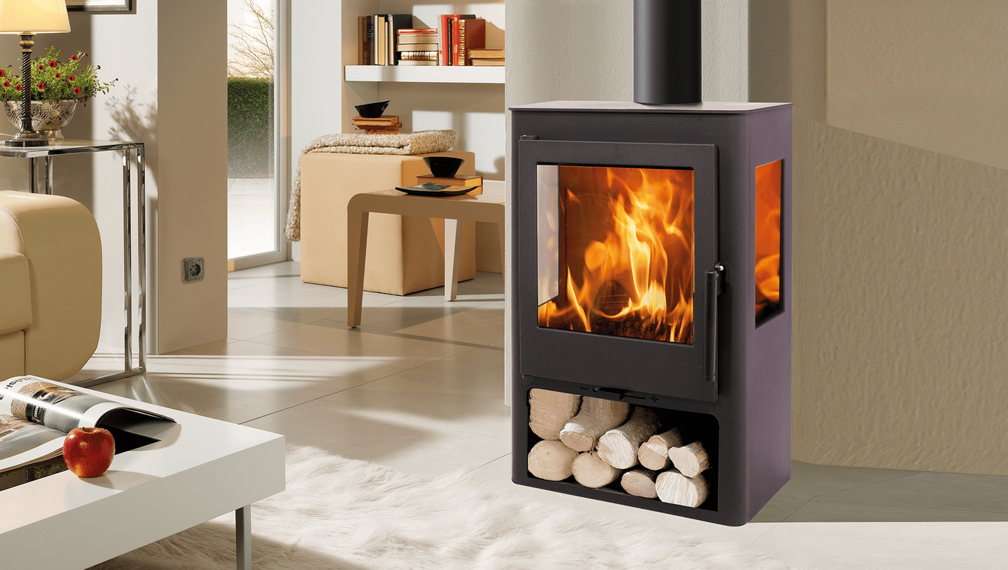 Holzofen 3 vitres - PANADERO Coral 3V 5.4 kW