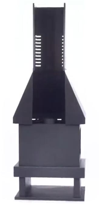 Kamin zum Aufstellen mit 3 Scheiben - PANADERO Canada 8 kW