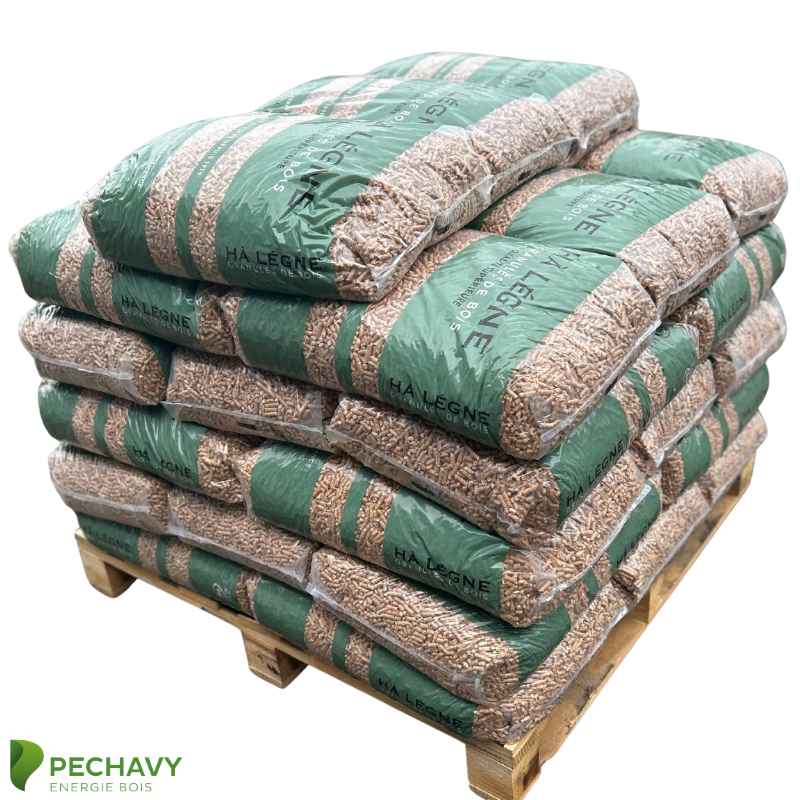 Hà Légne Vert - 1/2 Palette (33 Säcke je 15 kg)