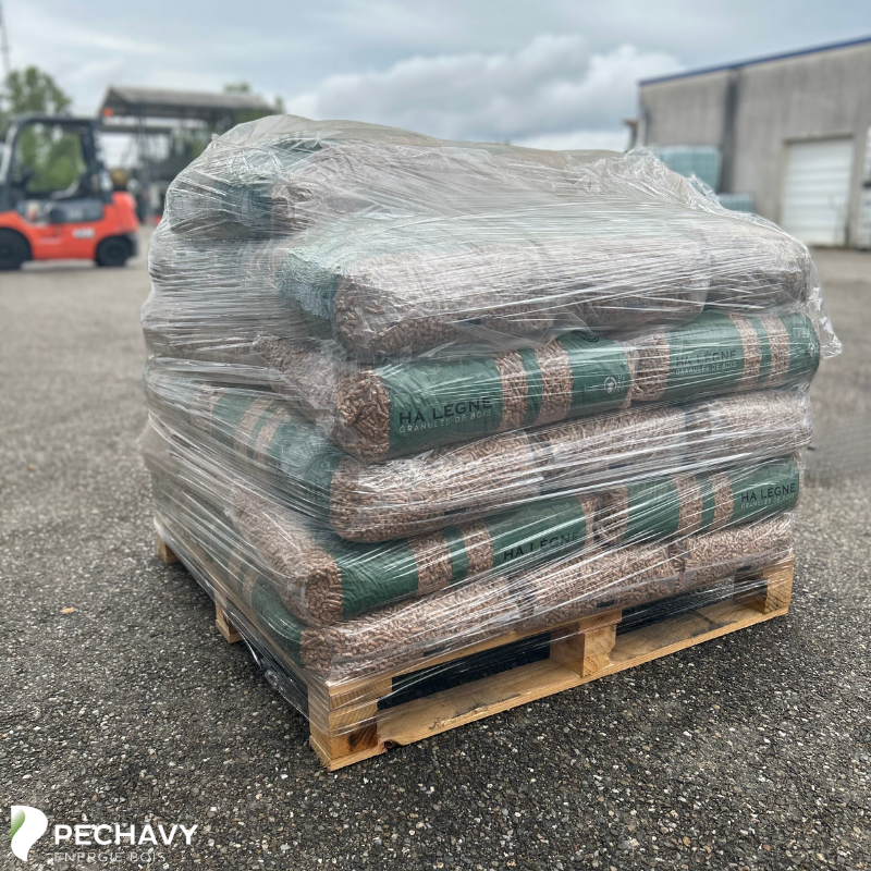 Hà Légne Vert - 1/2 Palette (33 Säcke je 15 kg)