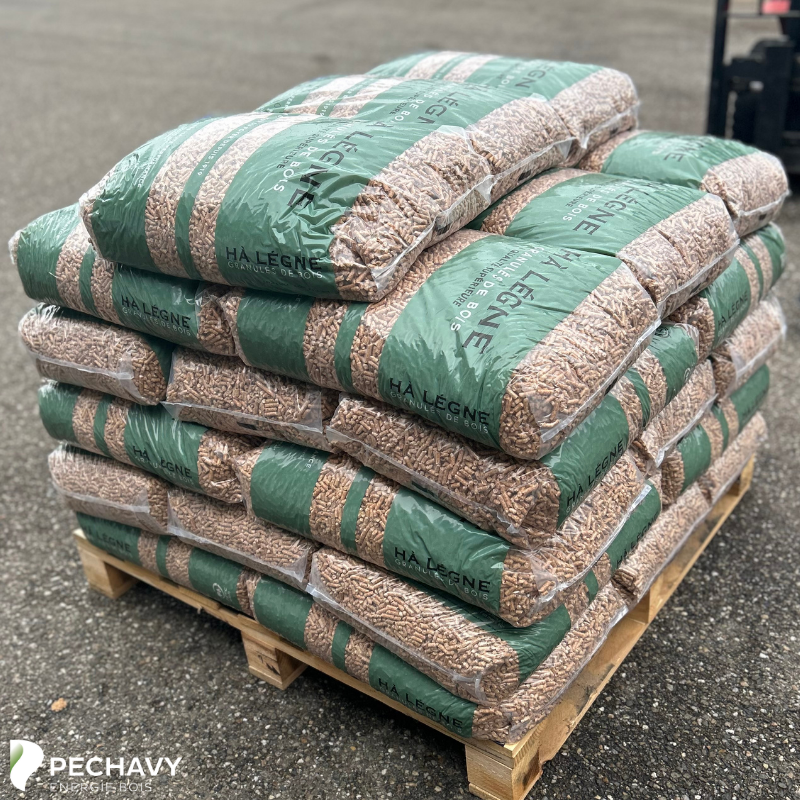 Hà Légne Vert - 1/2 Palette (33 Säcke je 15 kg)