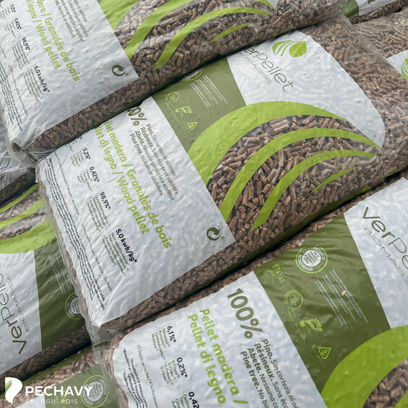 Verpellet - Palette (104 Säcke zu je 10 kg)