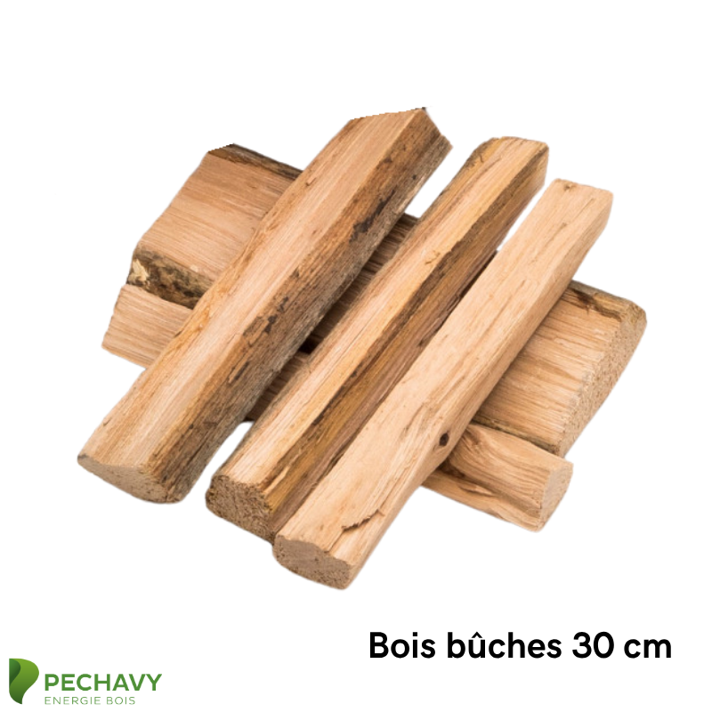 Lot : bois Scheitholz en 30 cm und son sac