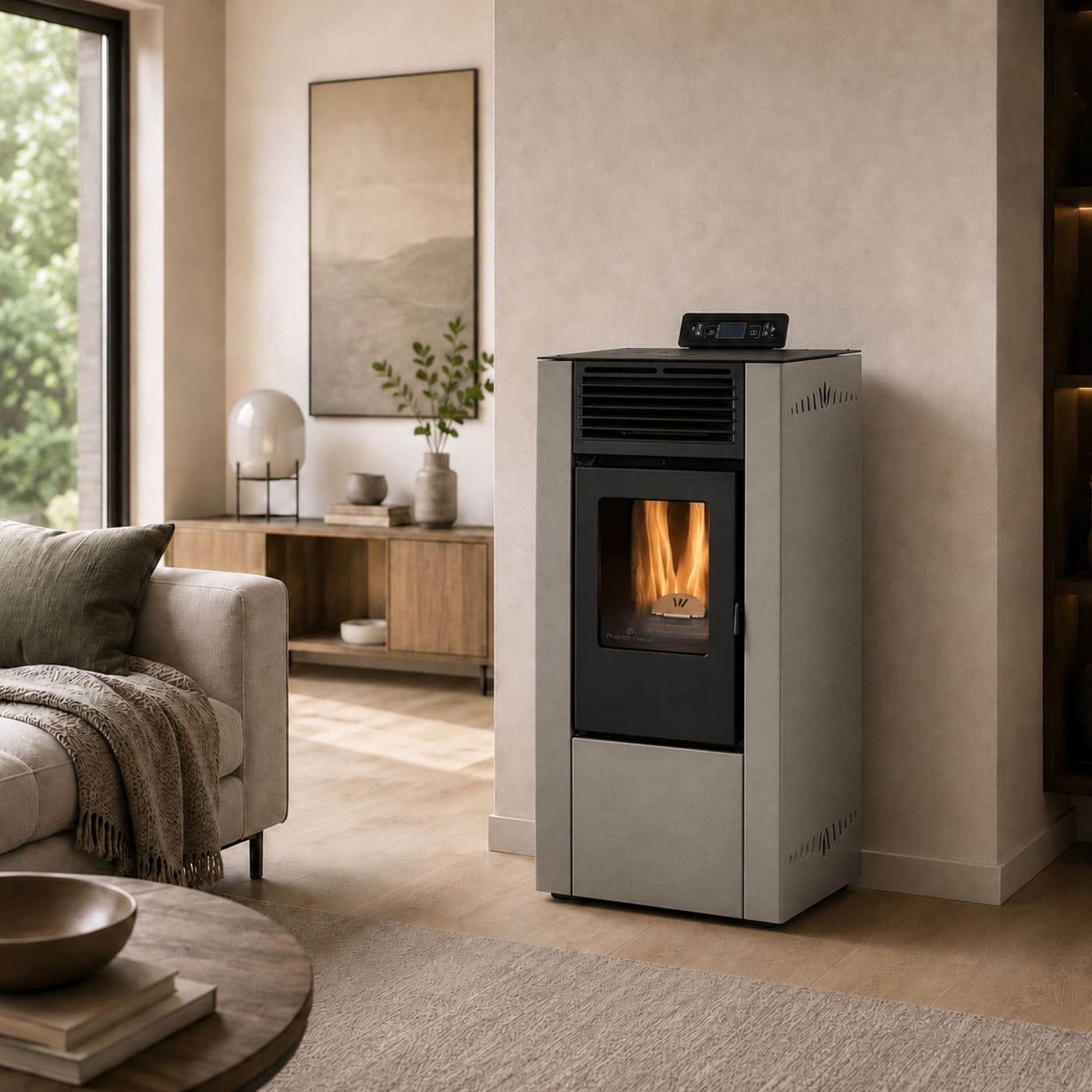 Pelletofen - ORIGINE PHEBO Clio Eco 6.2 kW