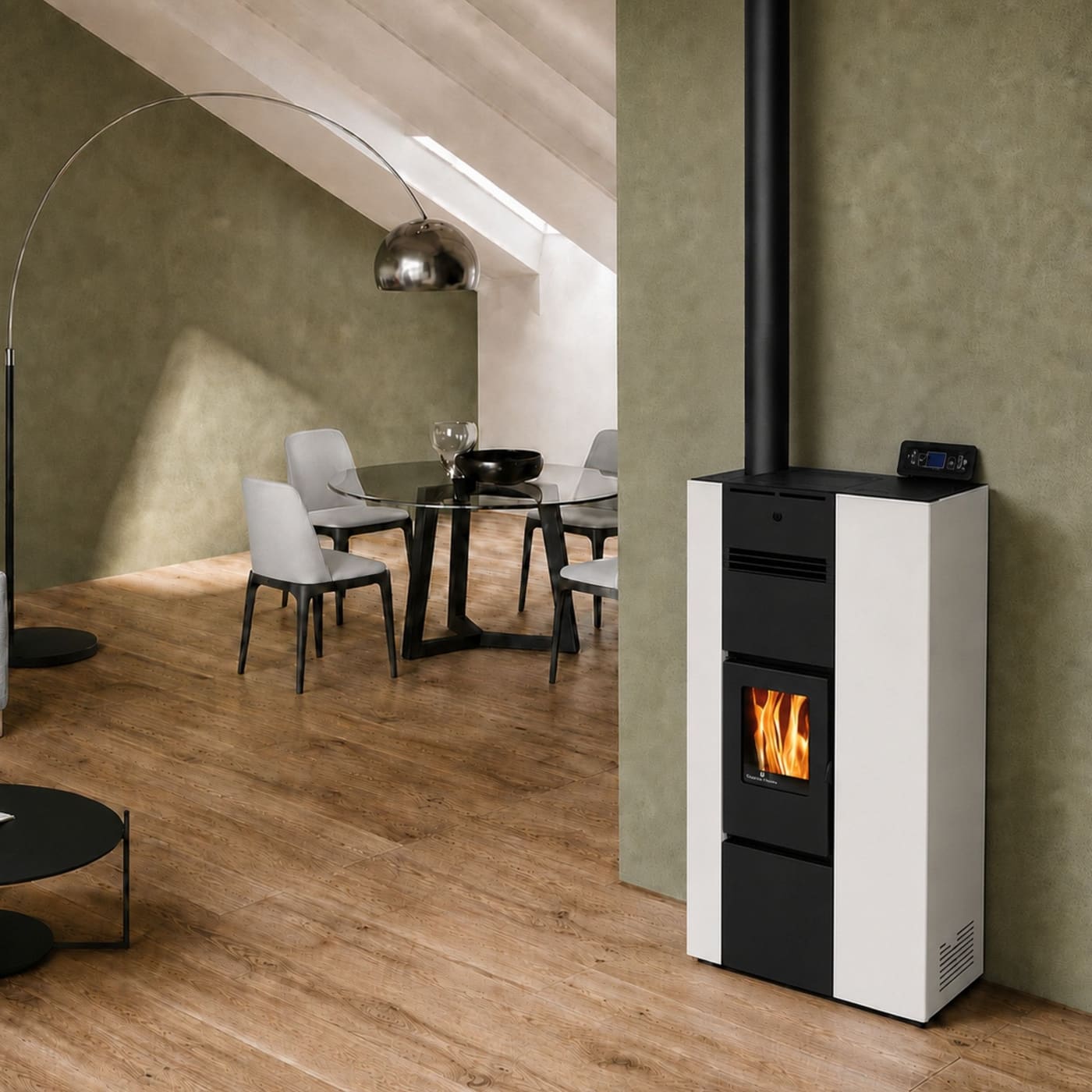 Pelletofen Slim - ORIGINE PHEBO Fenice 8.6 kW