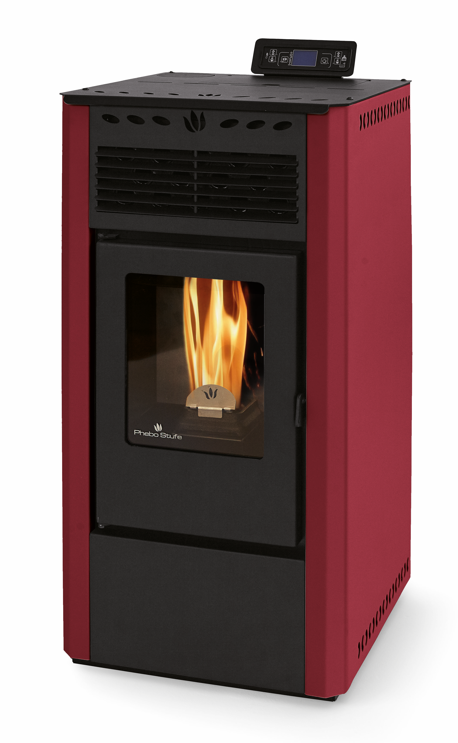 Belüfteter Pelletofen - ORIGINE PHEBO Afrodite 5S-8 7,5 kW