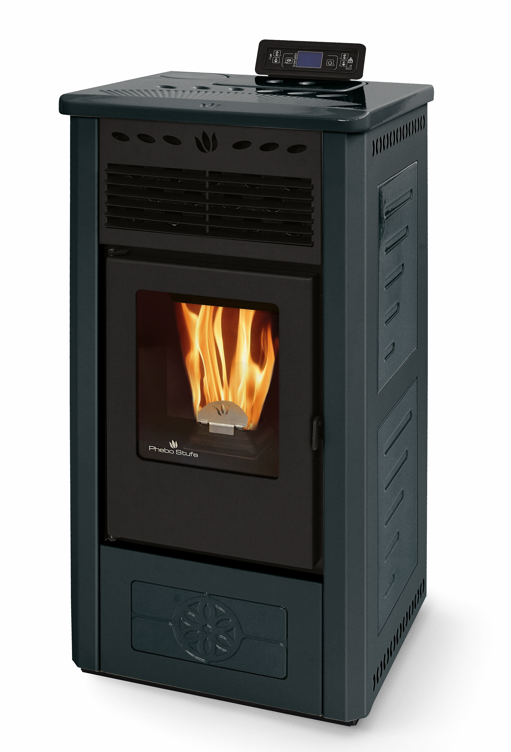 Pelletofen aus Keramik - ORIGINE PHEBO Febe 5S-8 7.5 kW