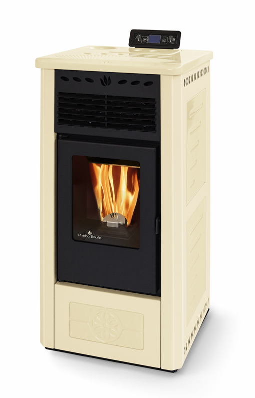 Pelletofen aus Keramik - ORIGINE PHEBO Febe 5S-8 7.5 kW