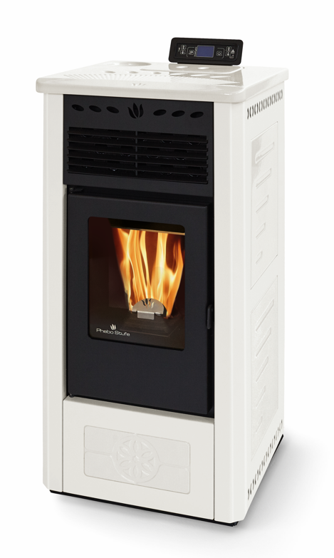 Pelletofen aus Keramik - ORIGINE PHEBO Febe 5S-8 7.5 kW