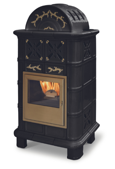 Pelletofen aus Keramik - ORIGINE PHEBO Diana-Dôme 12,7 kW